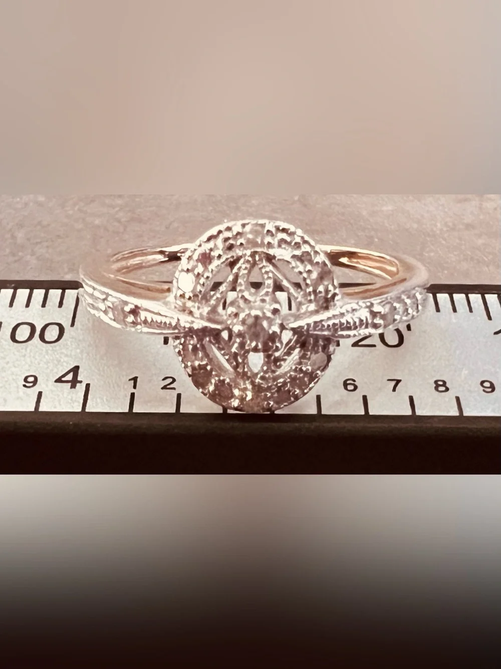 ✨Beautiful Diamond Ring NEW 10K Yellow Gold Cocktail Engagement Wedding Women’s